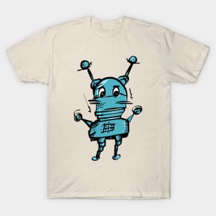 robot hug T-Shirt